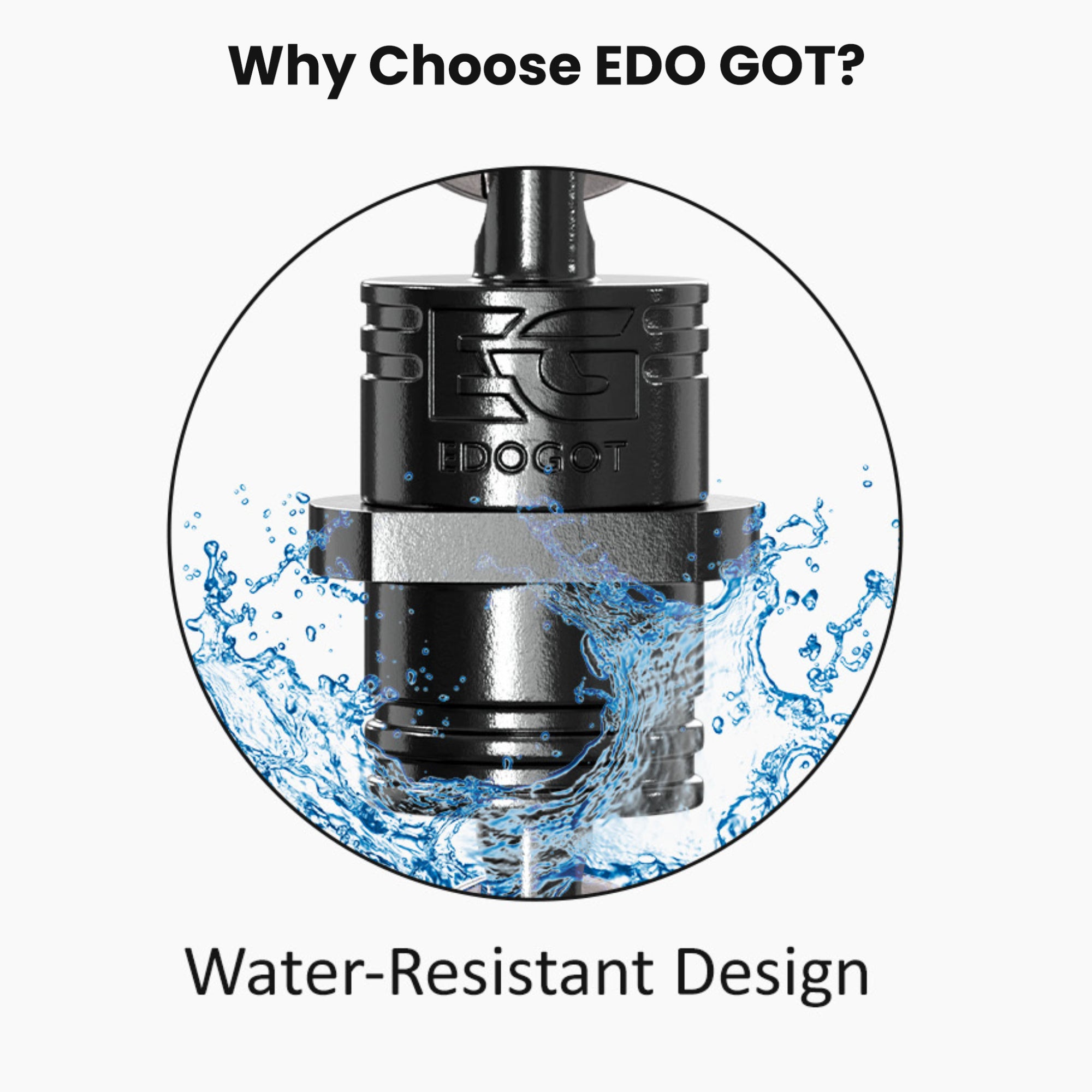 Neodymium Quick-Attach Gunmetal Magnetic Keychain and Carabiner