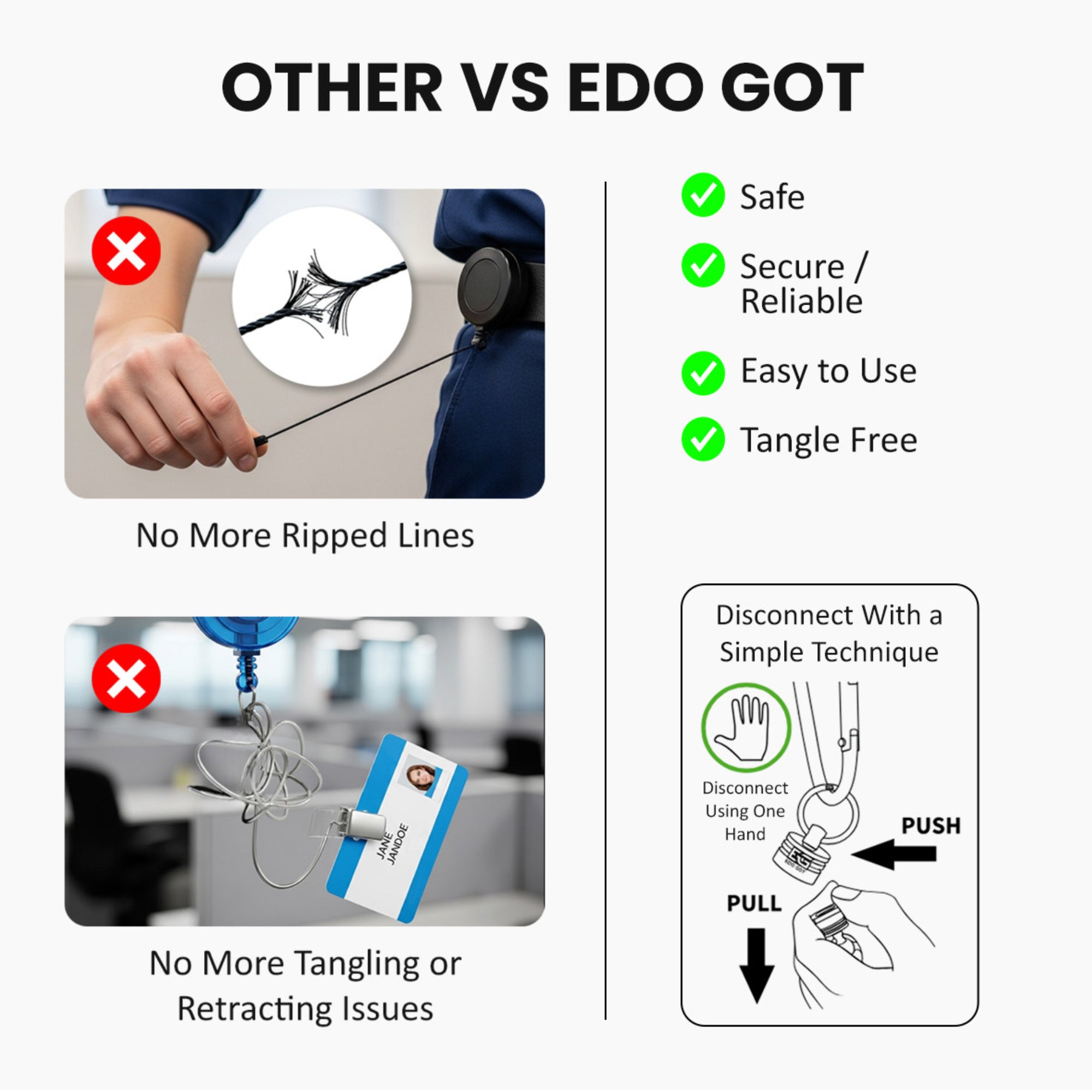 Neodymium Quick-Attach Gunmetal Magnetic Keychain and Carabiner